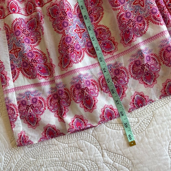 NWOT - Hale Bob - Leela Voile Maxi - Red - Picture 9 of 15